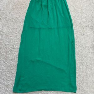 🐳[3/$15]🐳 H&M Maxi long flowing green skirt
